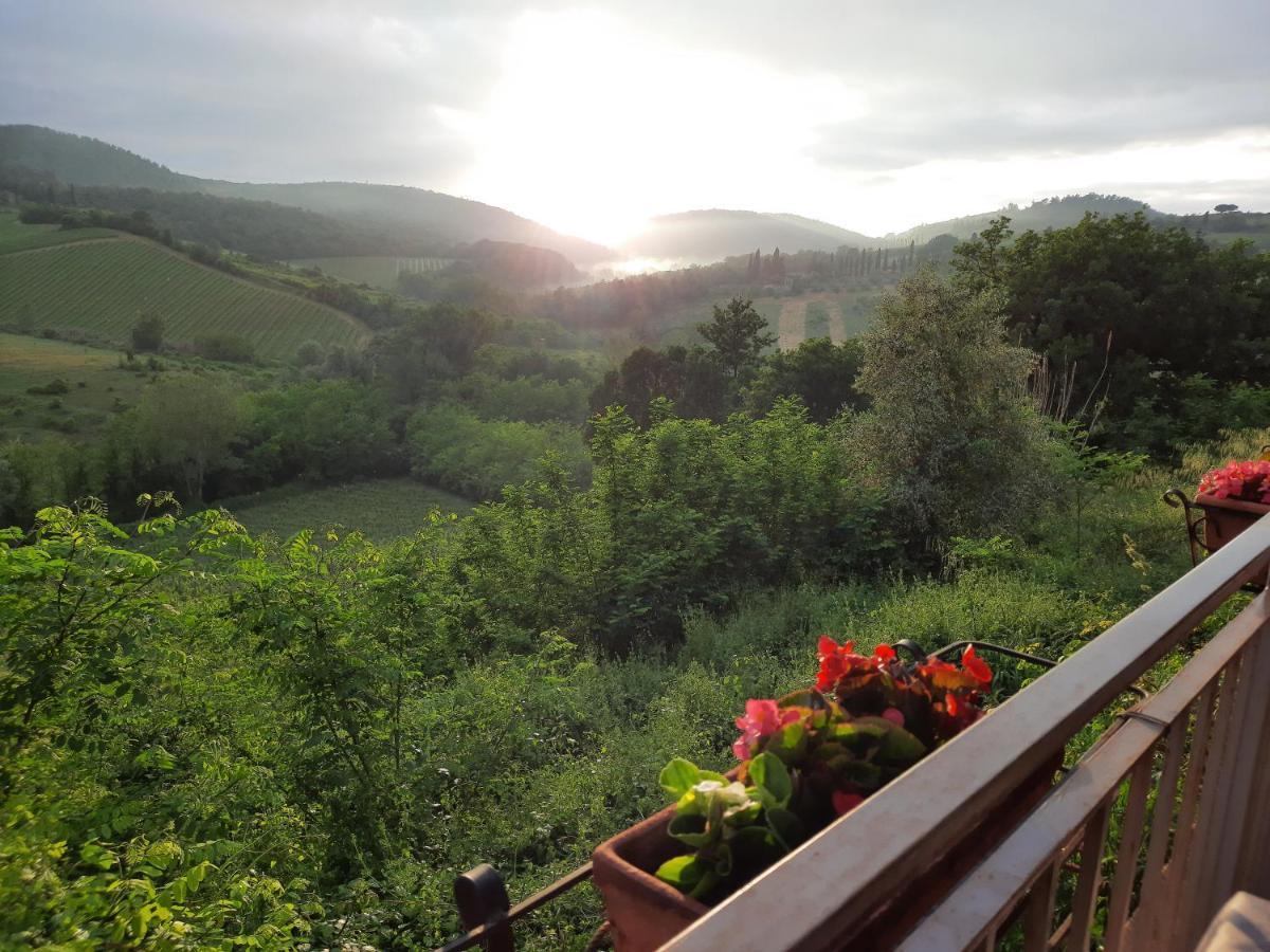 Villa Del Sole San Gimignano Bagian luar foto