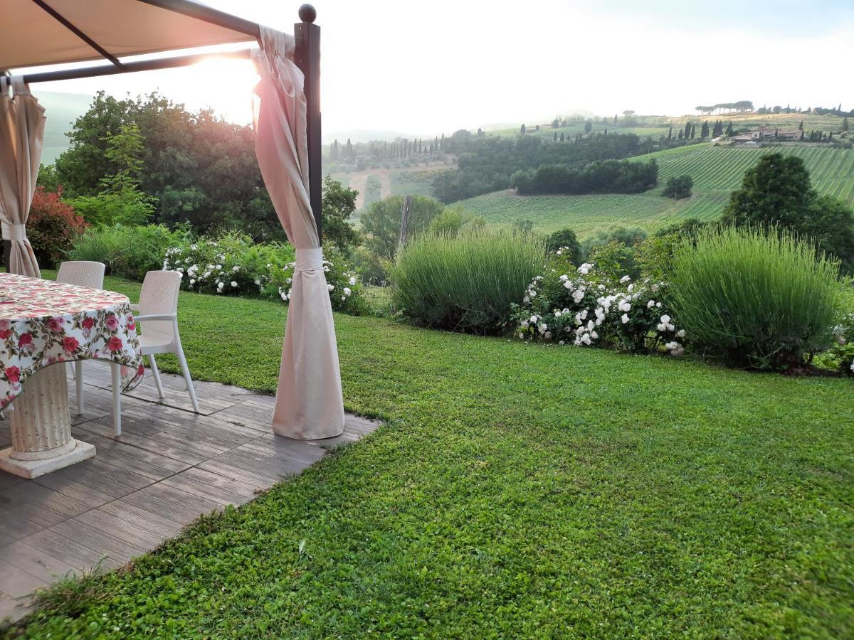 Villa Del Sole San Gimignano Bagian luar foto