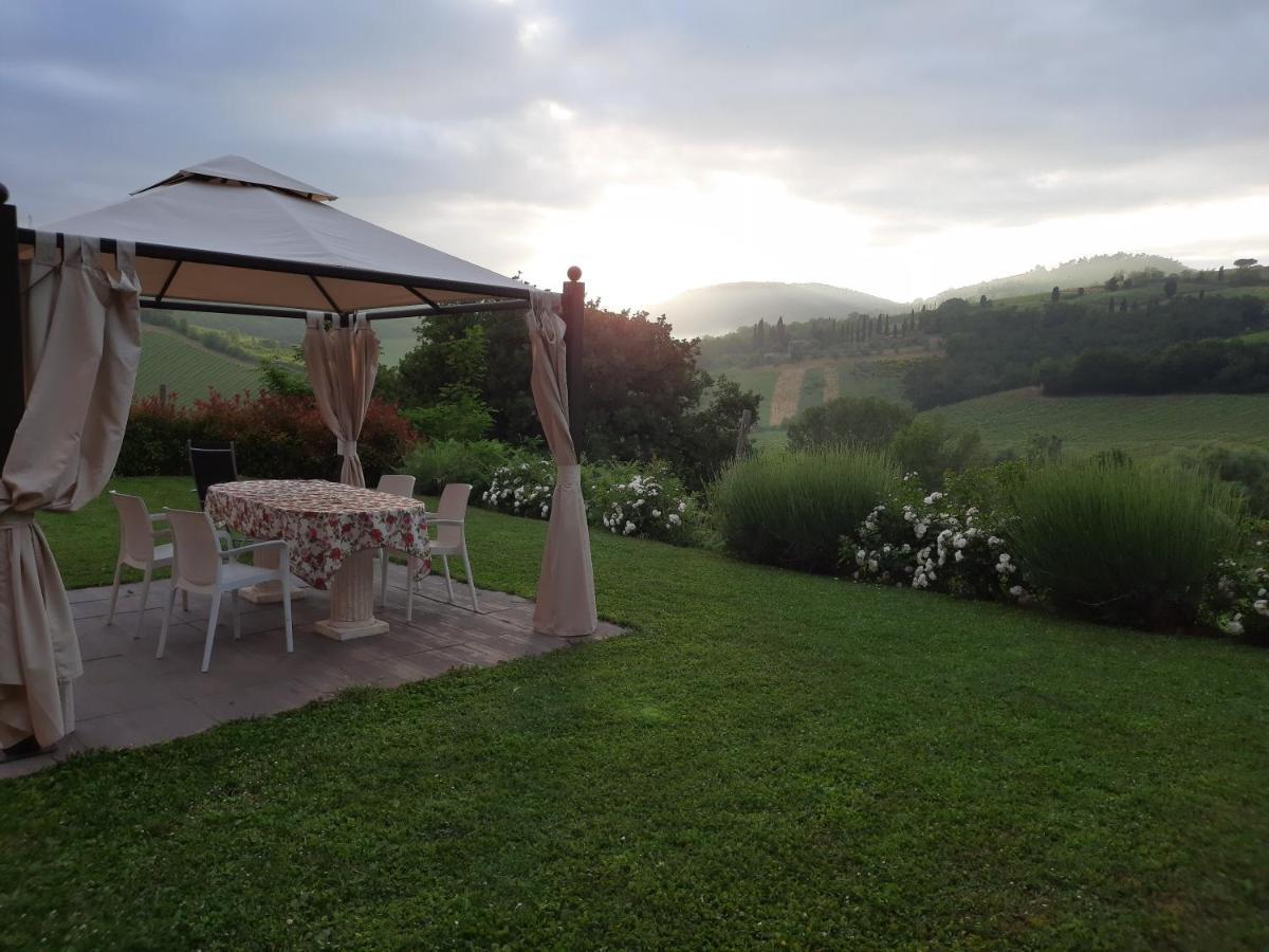 Villa Del Sole San Gimignano Bagian luar foto