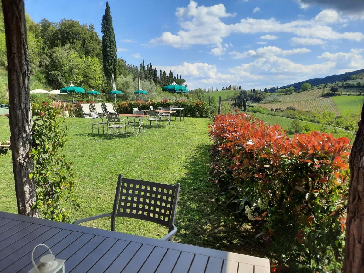 Villa Del Sole San Gimignano Bagian luar foto