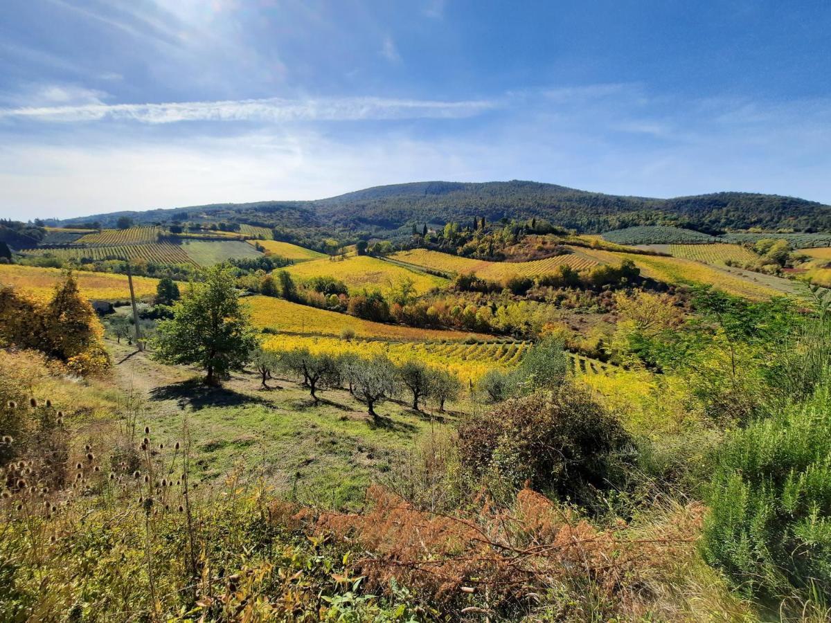 Villa Del Sole San Gimignano Bagian luar foto