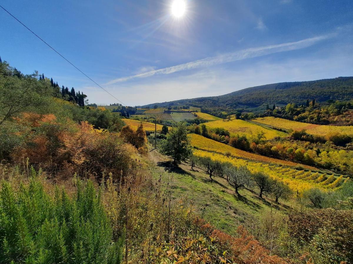 Villa Del Sole San Gimignano Bagian luar foto