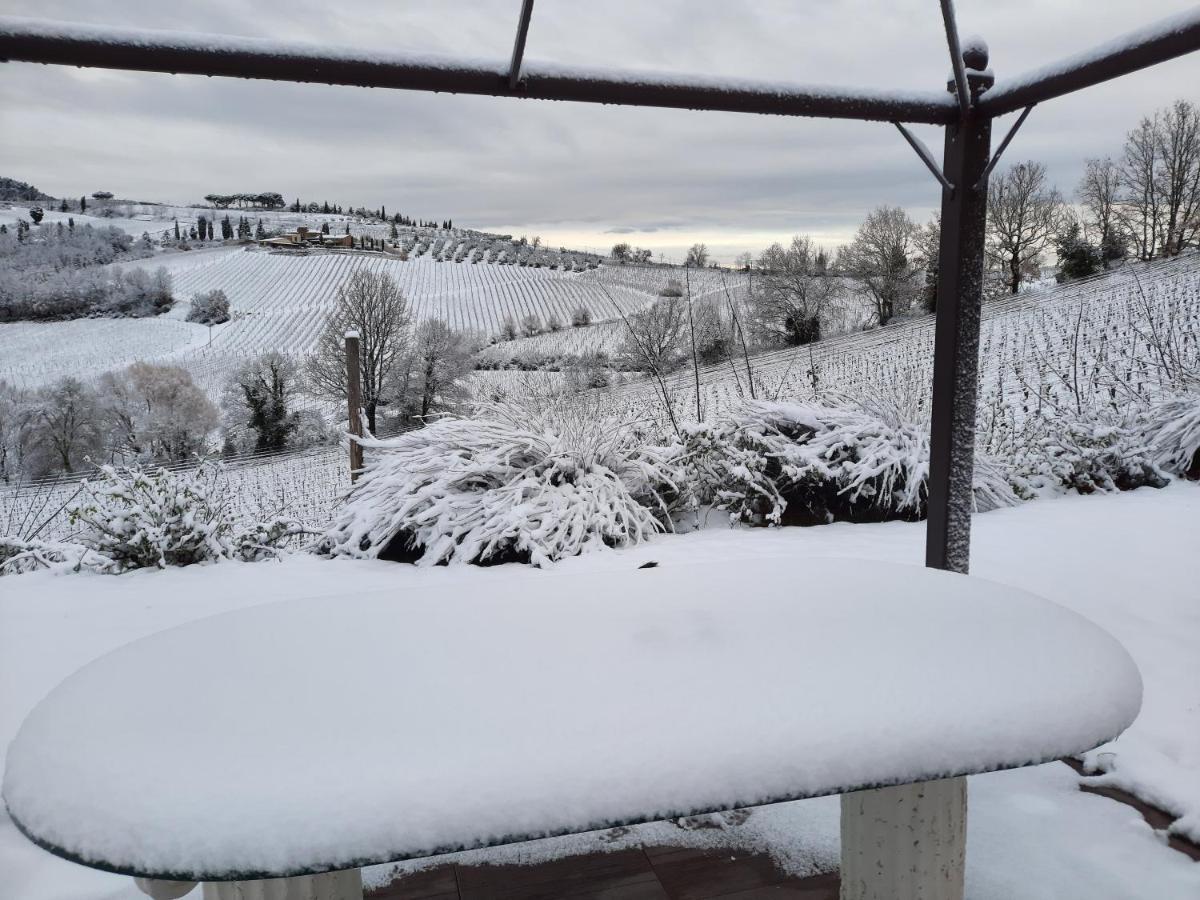 Villa Del Sole San Gimignano Bagian luar foto