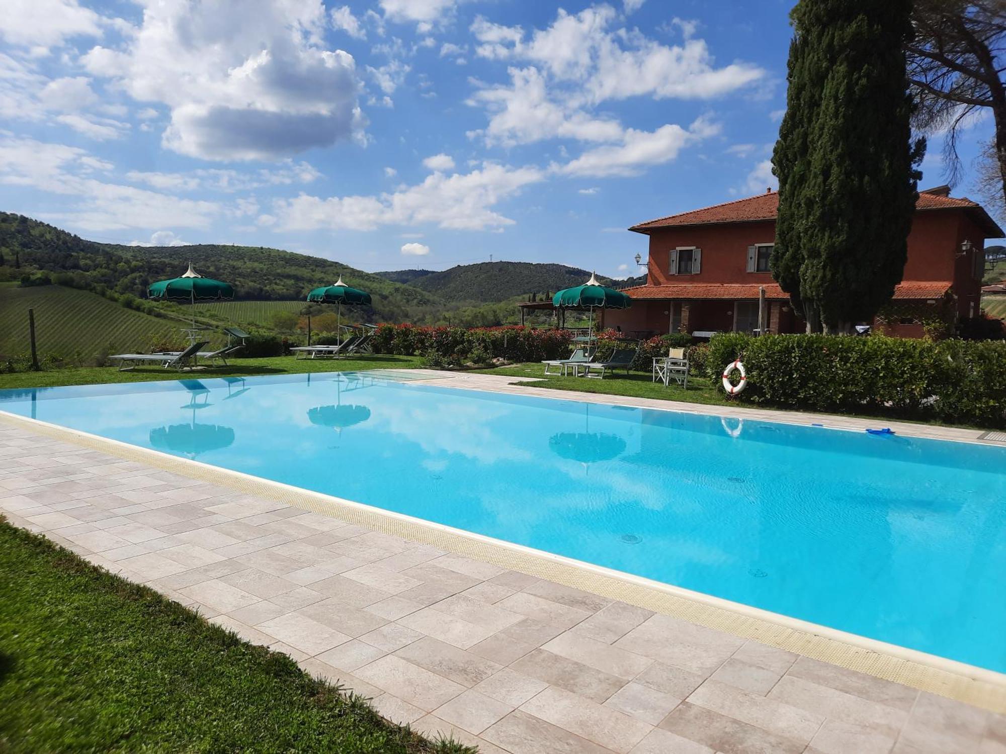Villa Del Sole San Gimignano Bagian luar foto