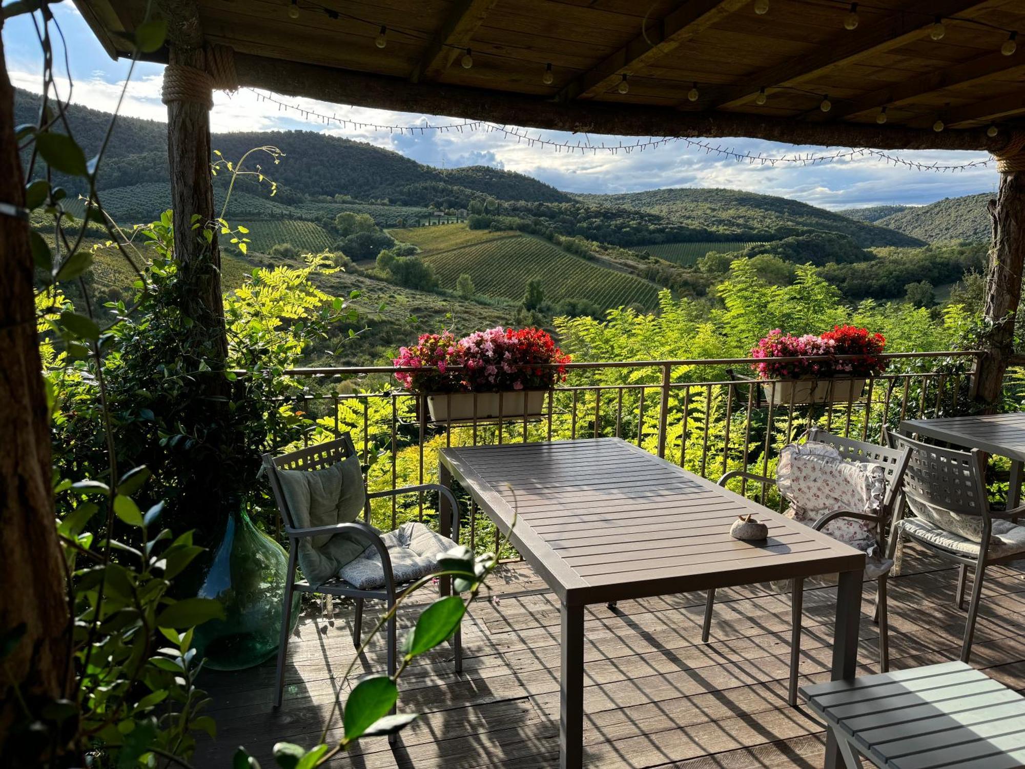 Villa Del Sole San Gimignano Bagian luar foto