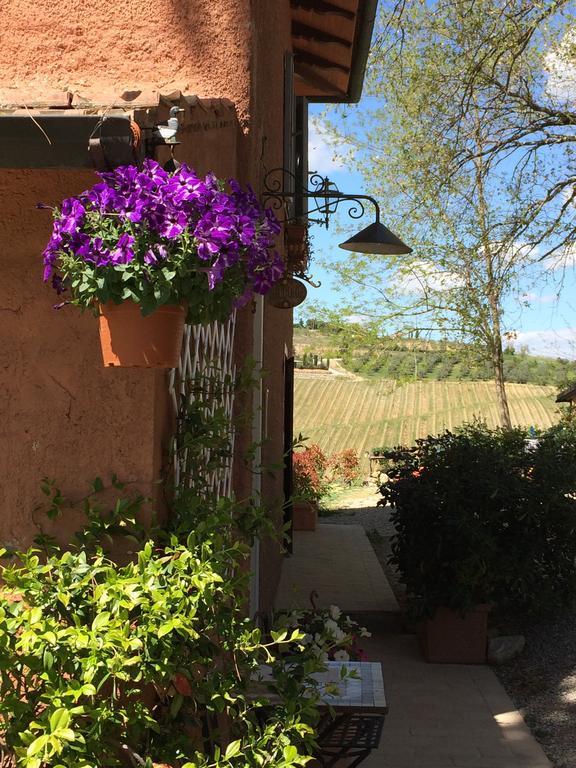 Villa Del Sole San Gimignano Bagian luar foto