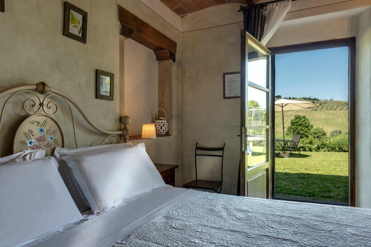 Villa Del Sole San Gimignano Bagian luar foto