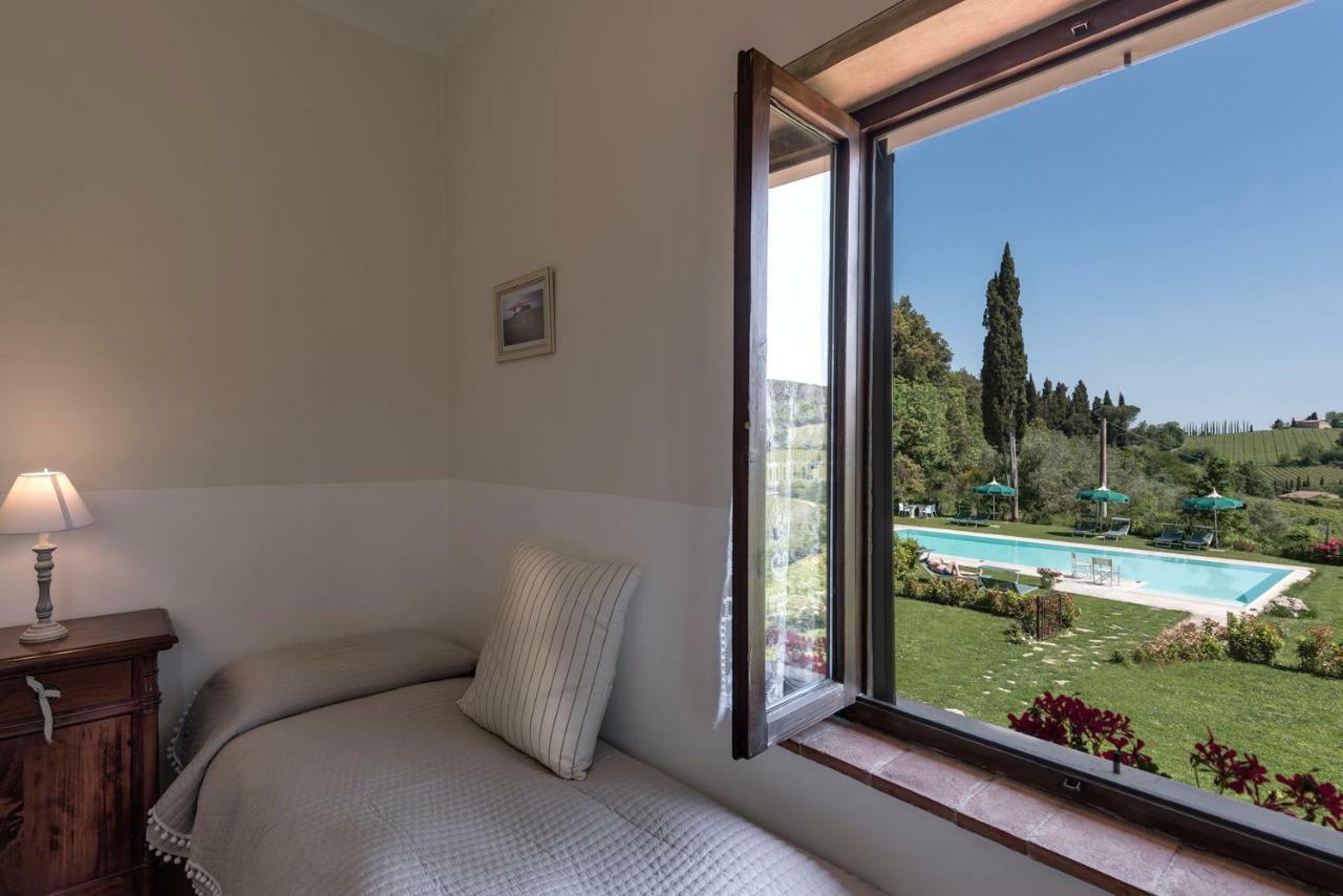 Villa Del Sole San Gimignano Bagian luar foto