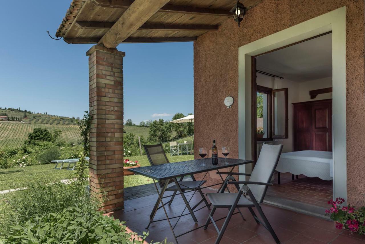 Villa Del Sole San Gimignano Bagian luar foto
